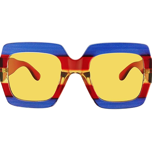 SQUARE COLORBLOCK 😎 SUNGLASSES - Picture 13 of 14